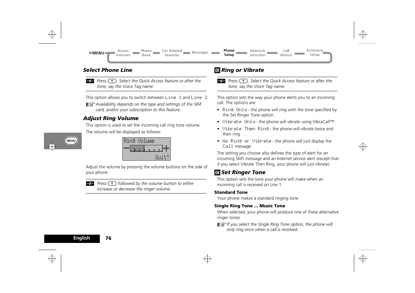 Motorola Timeport 260 User Manual | Page 78 / 108