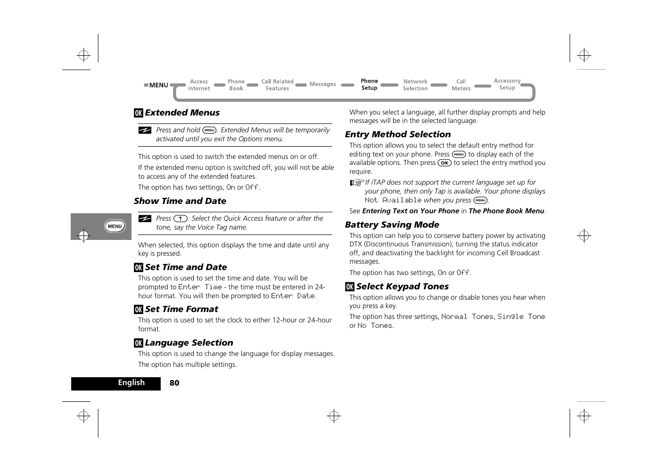 Motorola Timeport 260 User Manual | Page 82 / 108