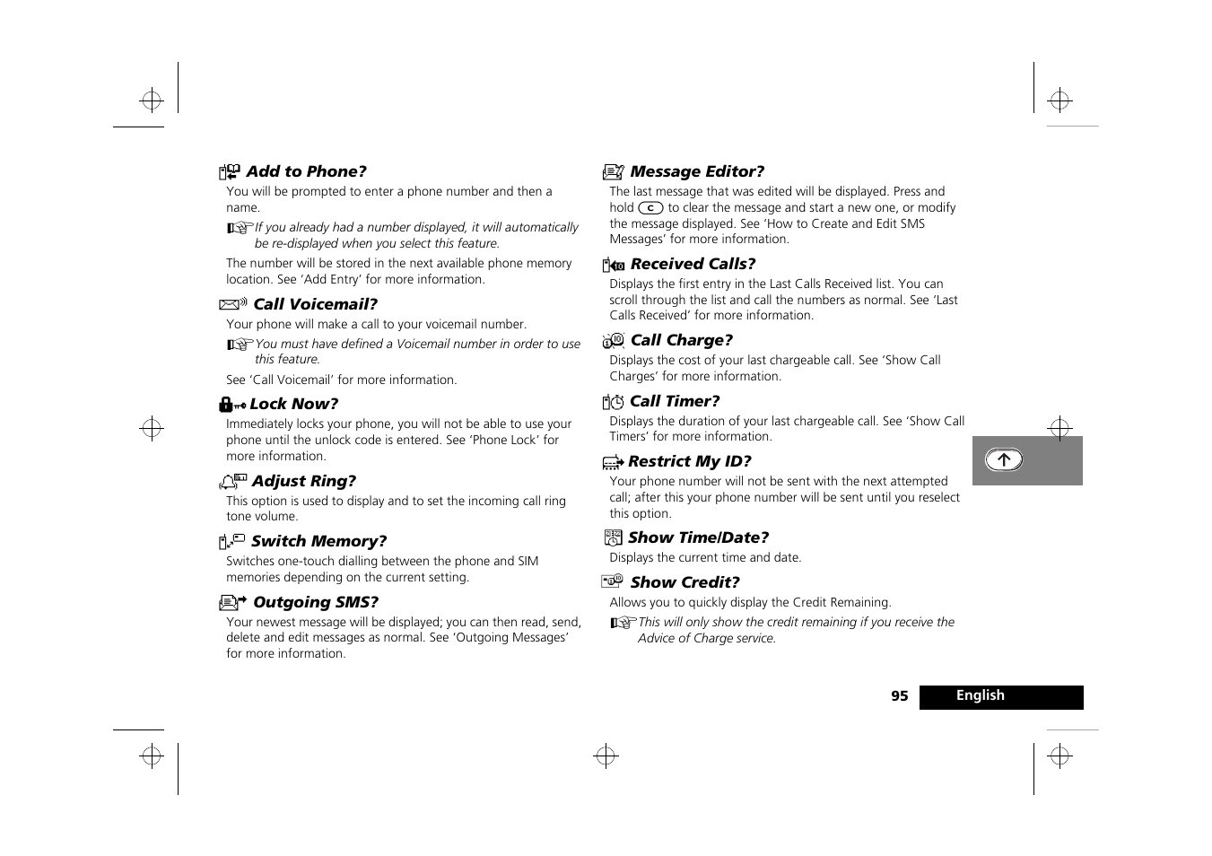 Motorola Timeport 260 User Manual | Page 97 / 108