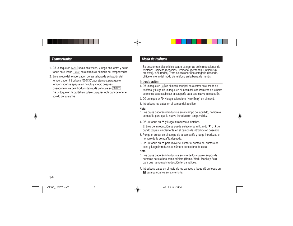 Sharp OZ-590 User Manual | Page 42 / 60