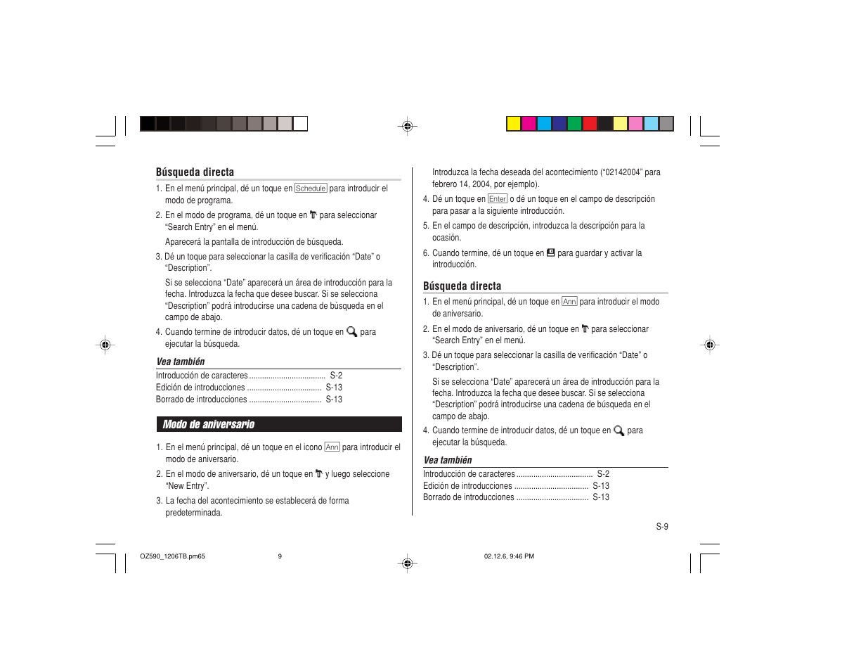 Sharp OZ-590 User Manual | Page 45 / 60