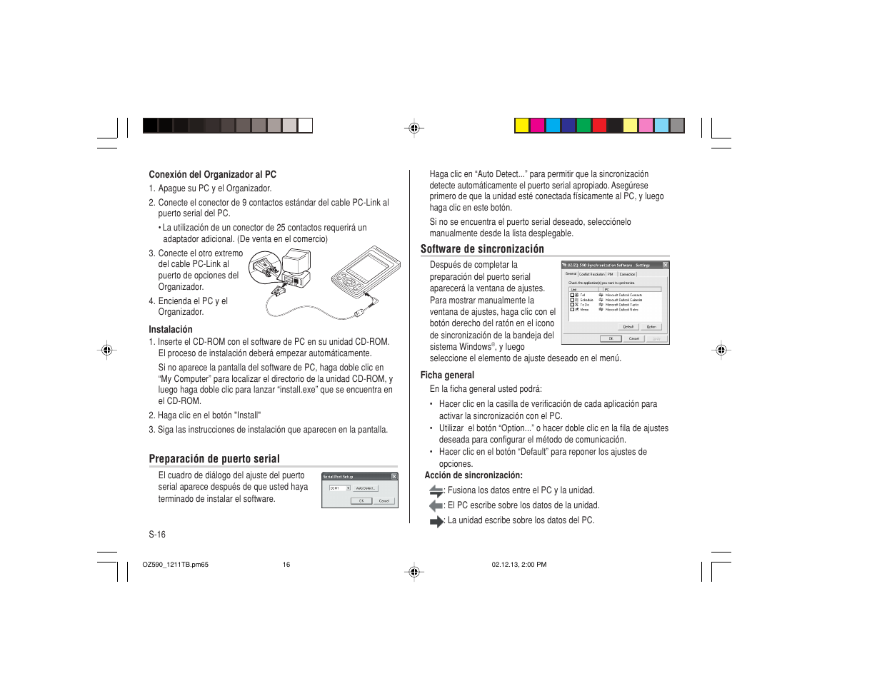 Sharp OZ-590 User Manual | Page 52 / 60