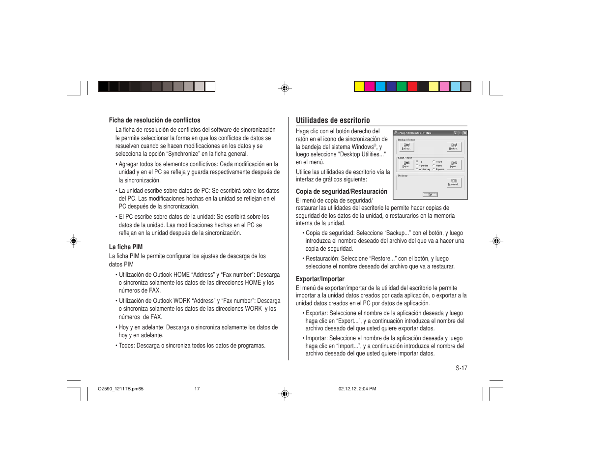 Sharp OZ-590 User Manual | Page 53 / 60