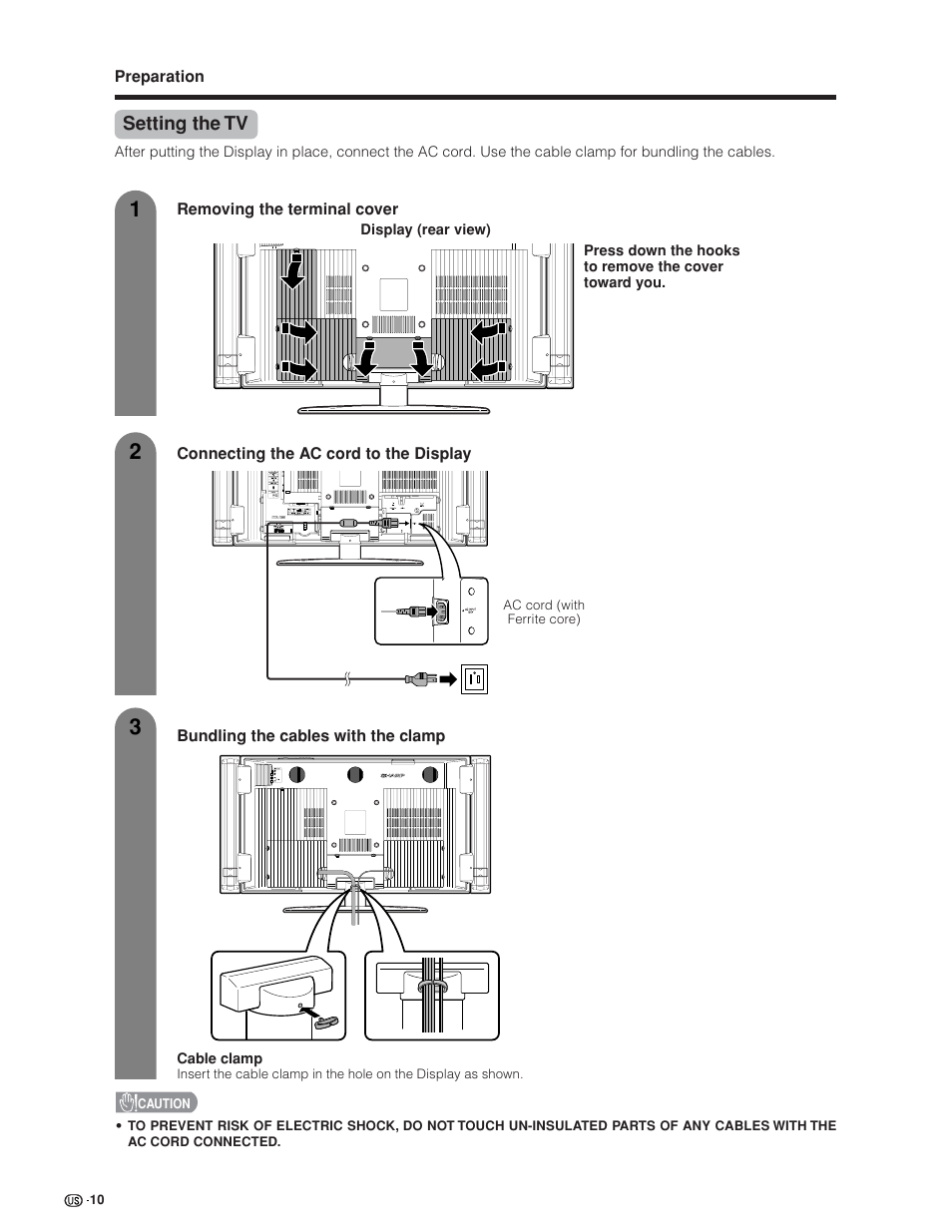 Sharp Aquos LC 45GD4U User Manual | Page 11 / 103