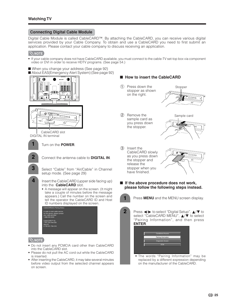 Sharp Aquos LC 45GD4U User Manual | Page 26 / 103