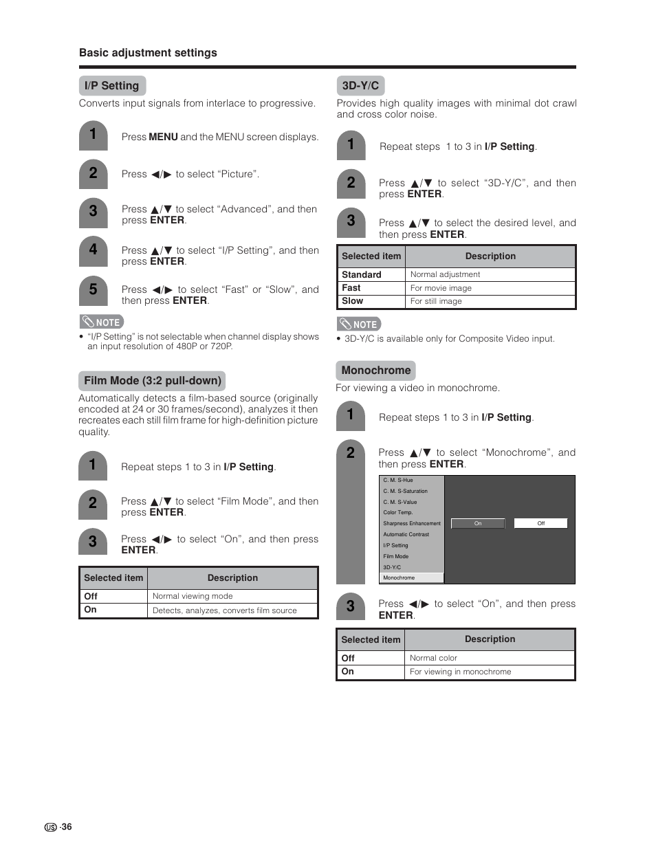 Sharp Aquos LC 45GD4U User Manual | Page 37 / 103