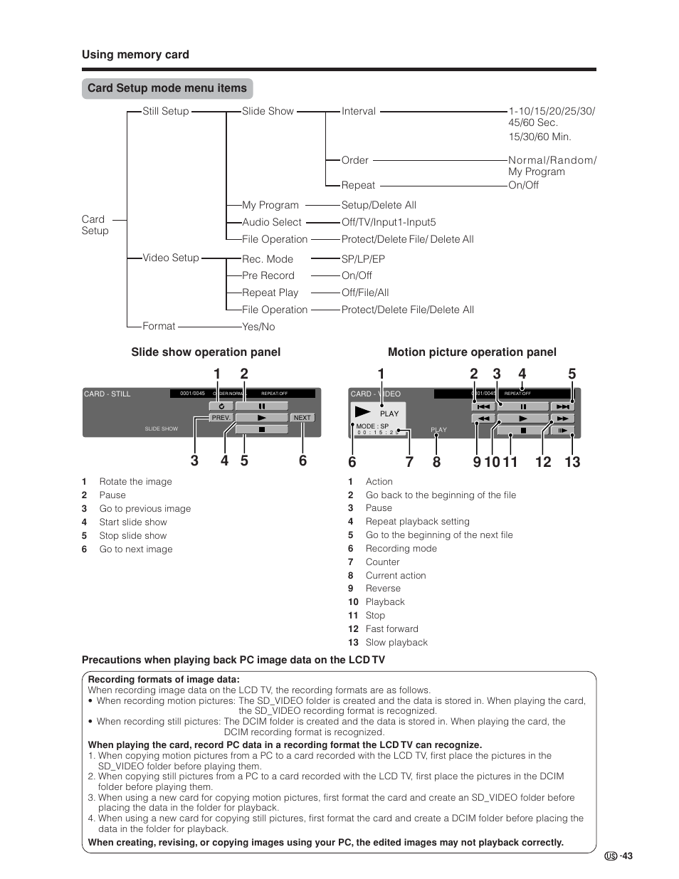 Sharp Aquos LC 45GD4U User Manual | Page 44 / 103