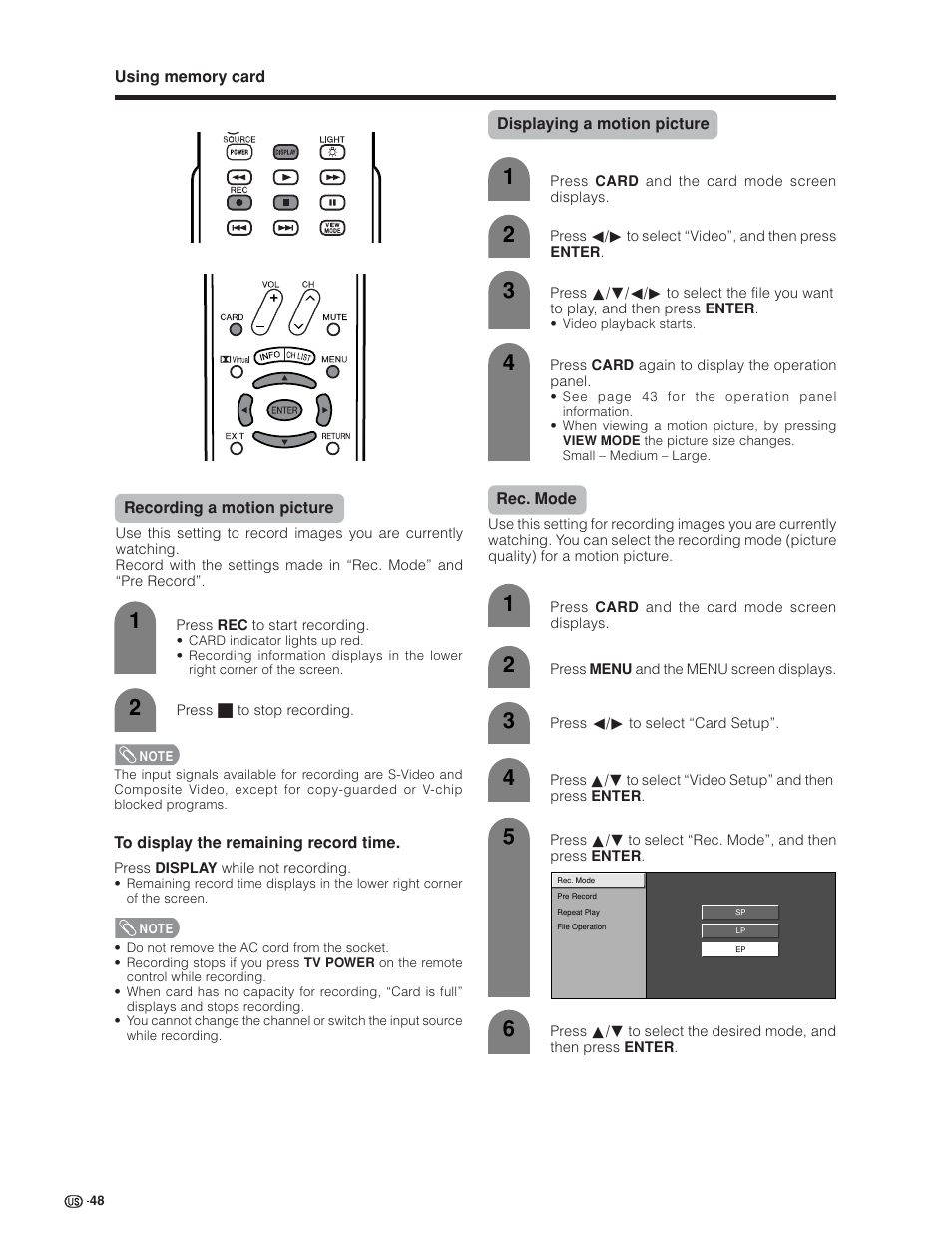 Sharp Aquos LC 45GD4U User Manual | Page 49 / 103