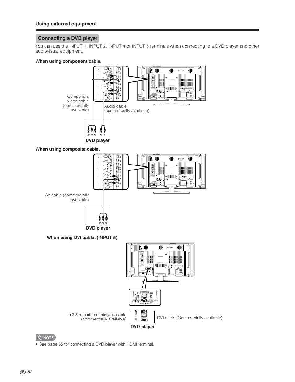 Sharp Aquos LC 45GD4U User Manual | Page 53 / 103