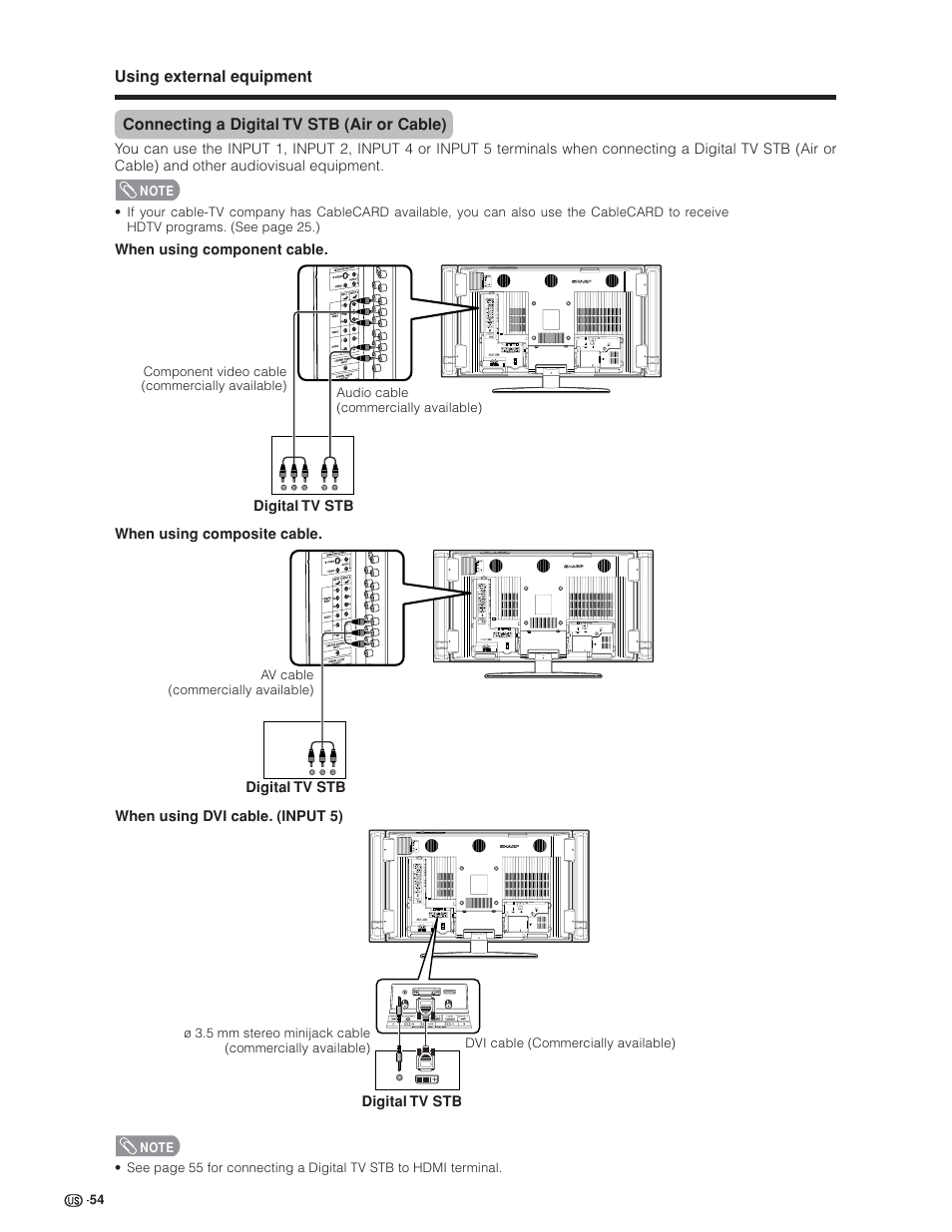 Sharp Aquos LC 45GD4U User Manual | Page 55 / 103