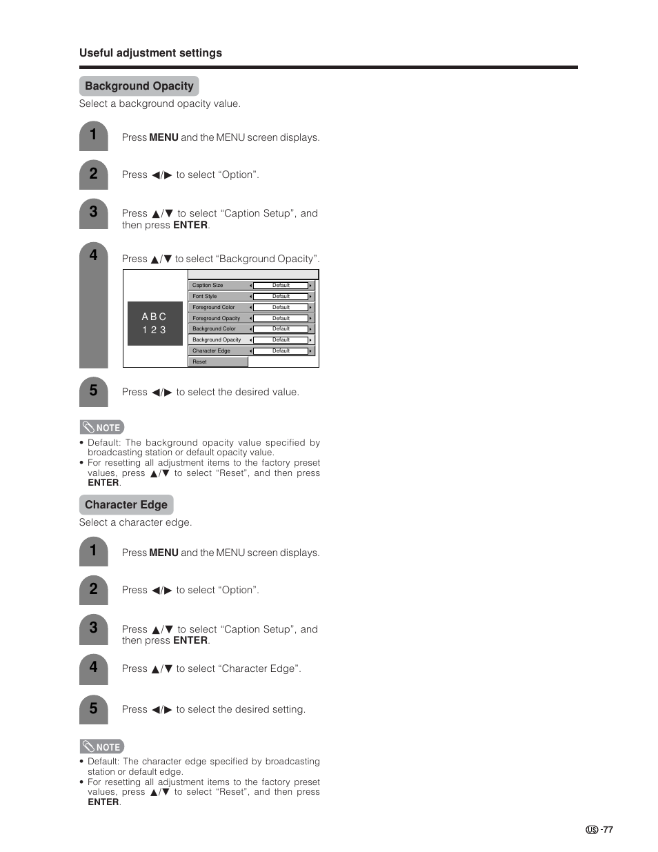 Sharp Aquos LC 45GD4U User Manual | Page 78 / 103