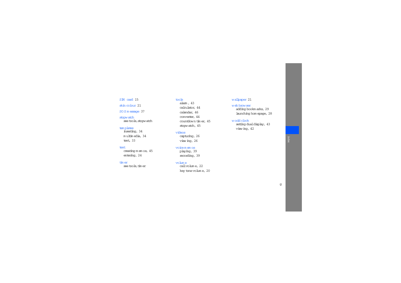 Sharp SGH-J700V User Manual | Page 58 / 60