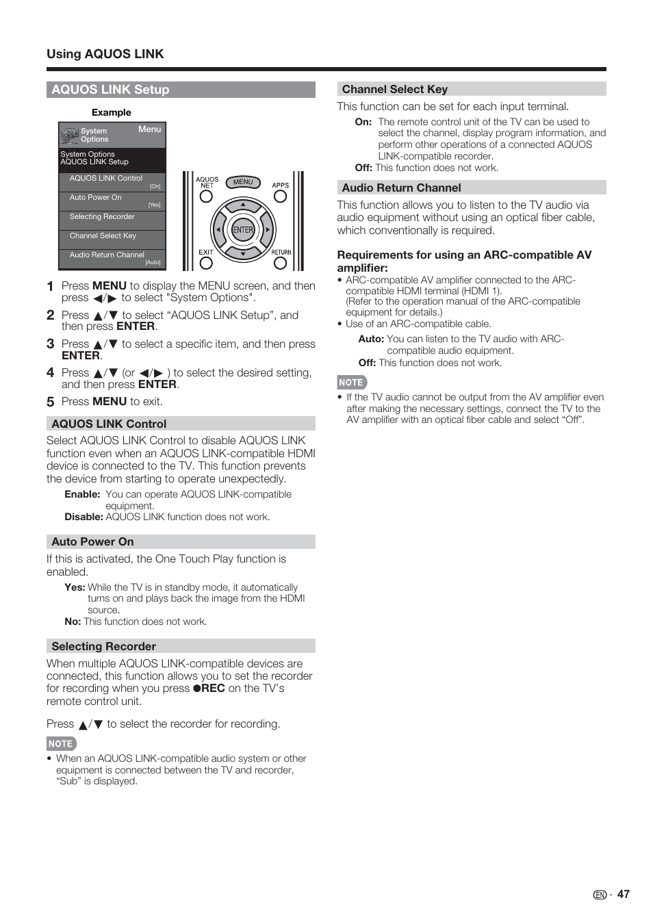 Sharp AQUOS 10P06-MX-NM User Manual | Page 49 / 79