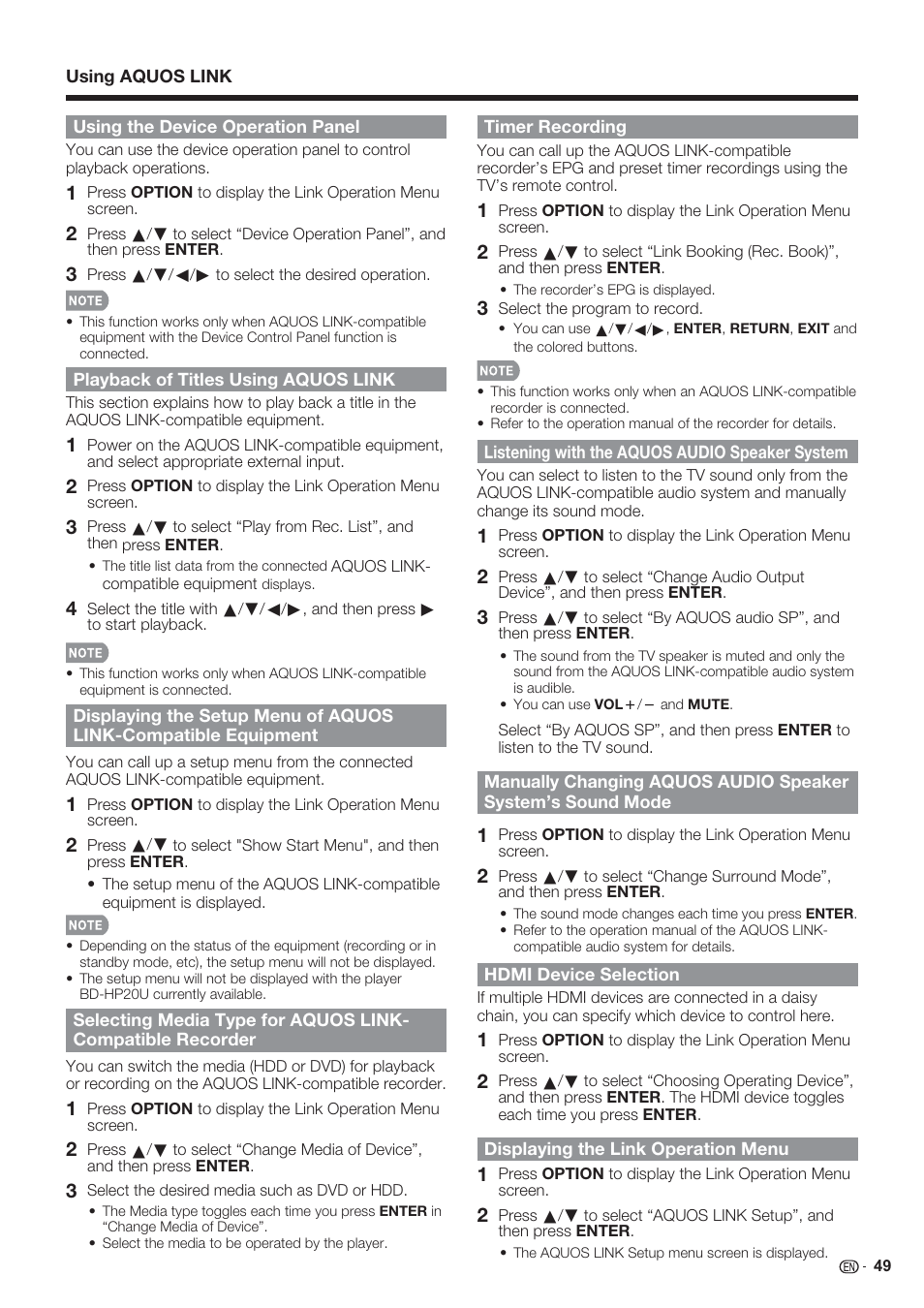 Sharp AQUOS 10P06-MX-NM User Manual | Page 51 / 79