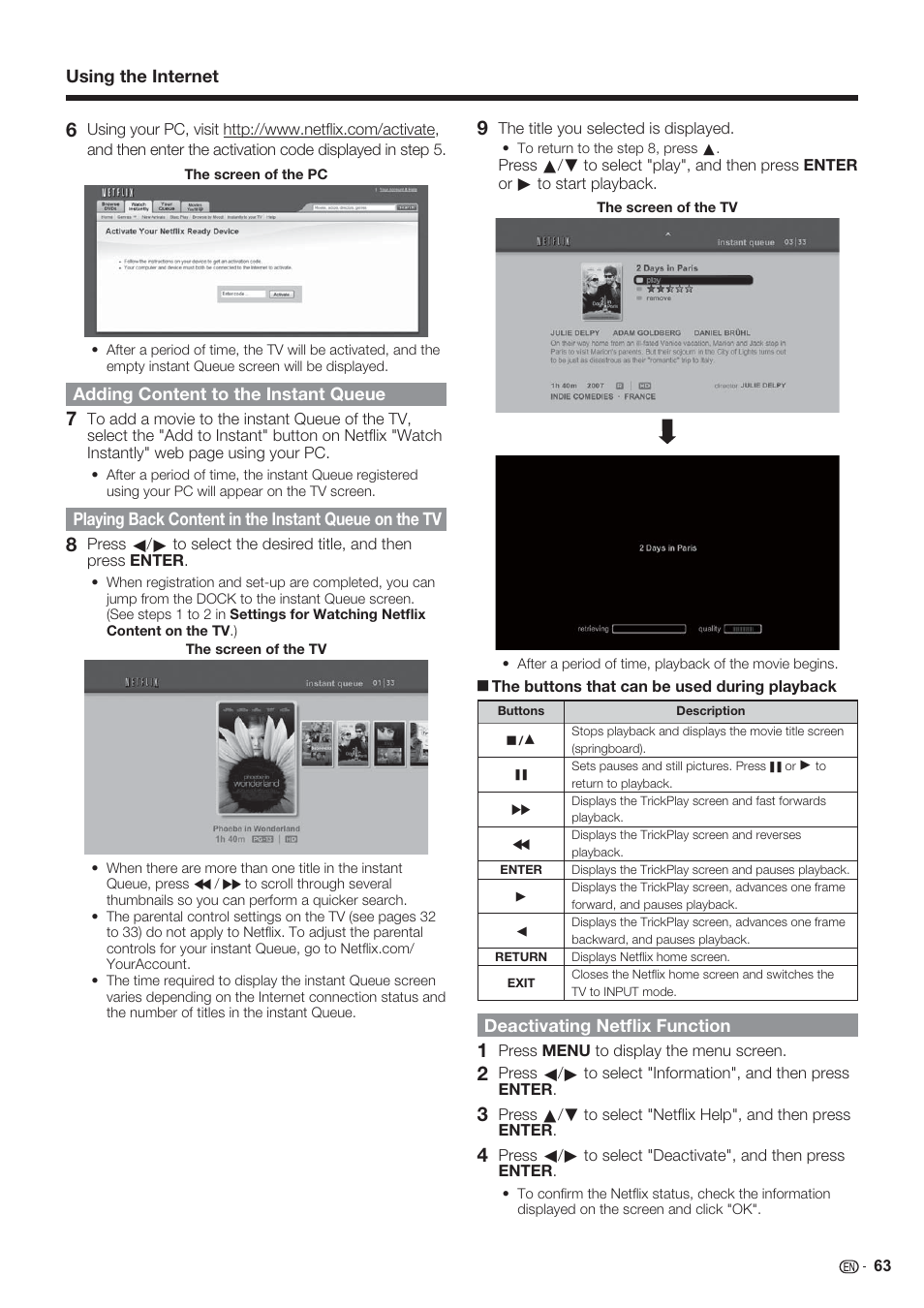 Sharp AQUOS 10P06-MX-NM User Manual | Page 65 / 79