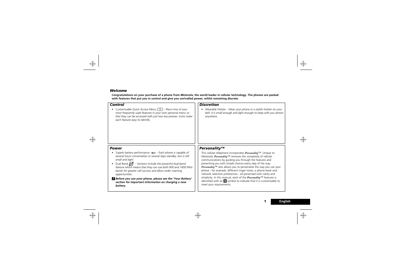 Introduction | Motorola M3588 User Manual | Page 3 / 76