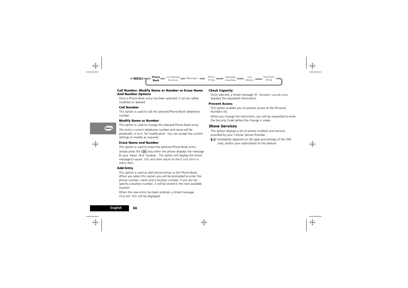 Motorola M3588 User Manual | Page 36 / 76