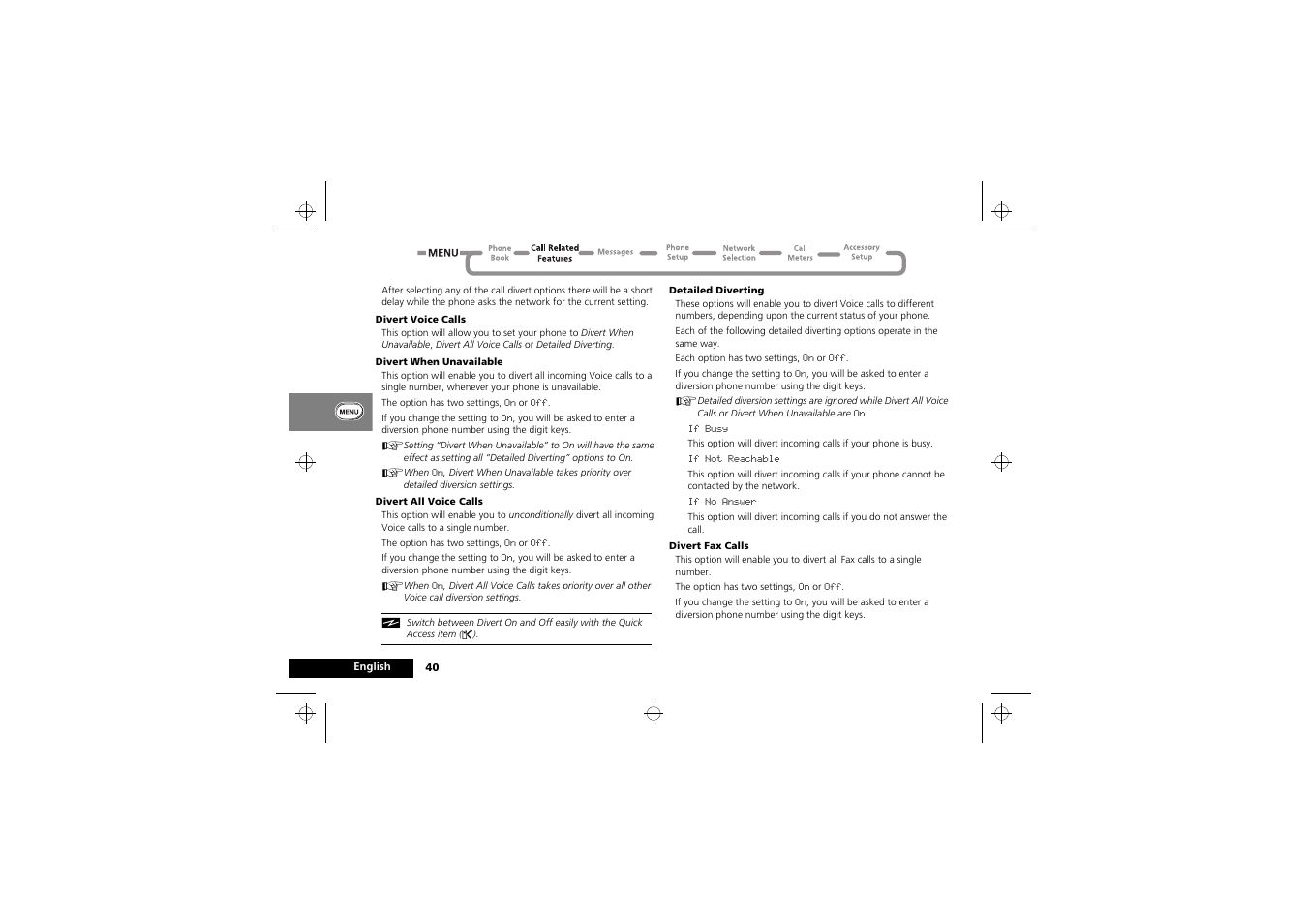 Motorola M3588 User Manual | Page 42 / 76