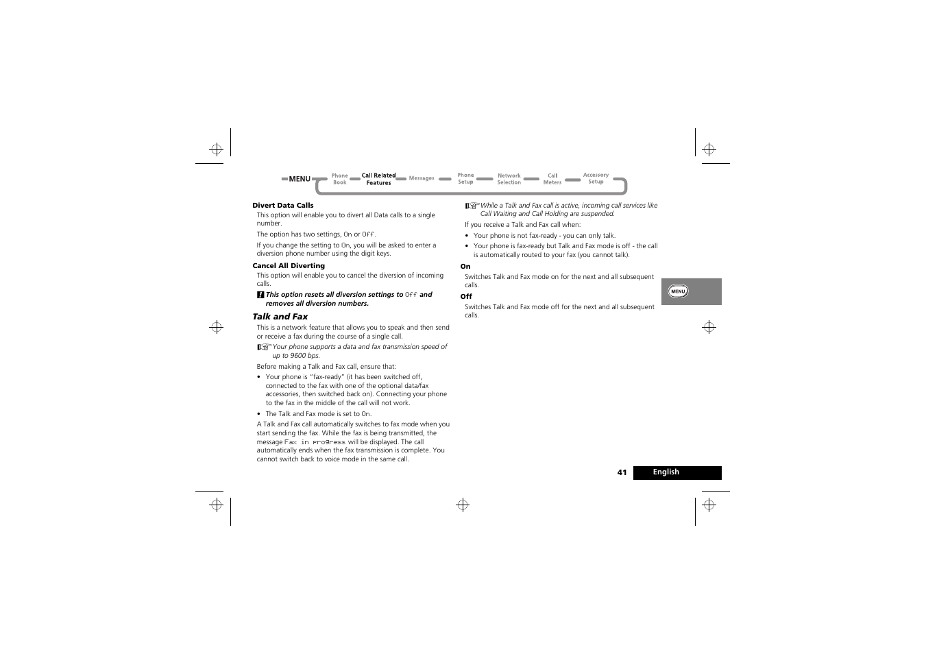 Motorola M3588 User Manual | Page 43 / 76