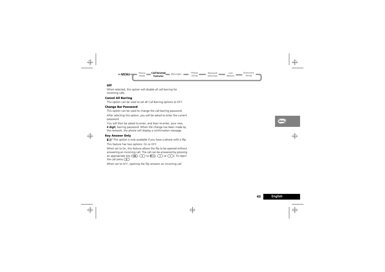 Motorola M3588 User Manual | Page 45 / 76