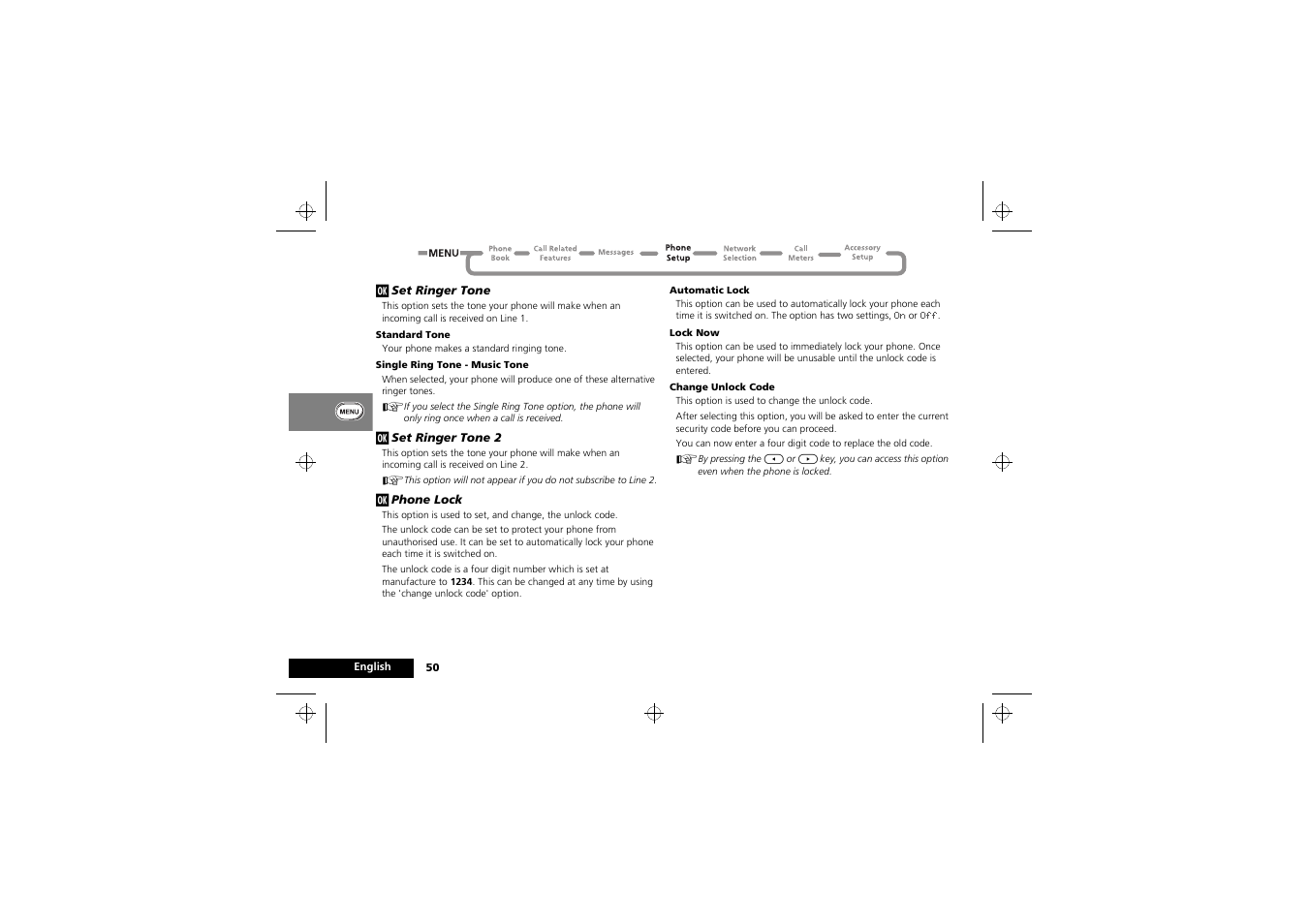 Motorola M3588 User Manual | Page 52 / 76