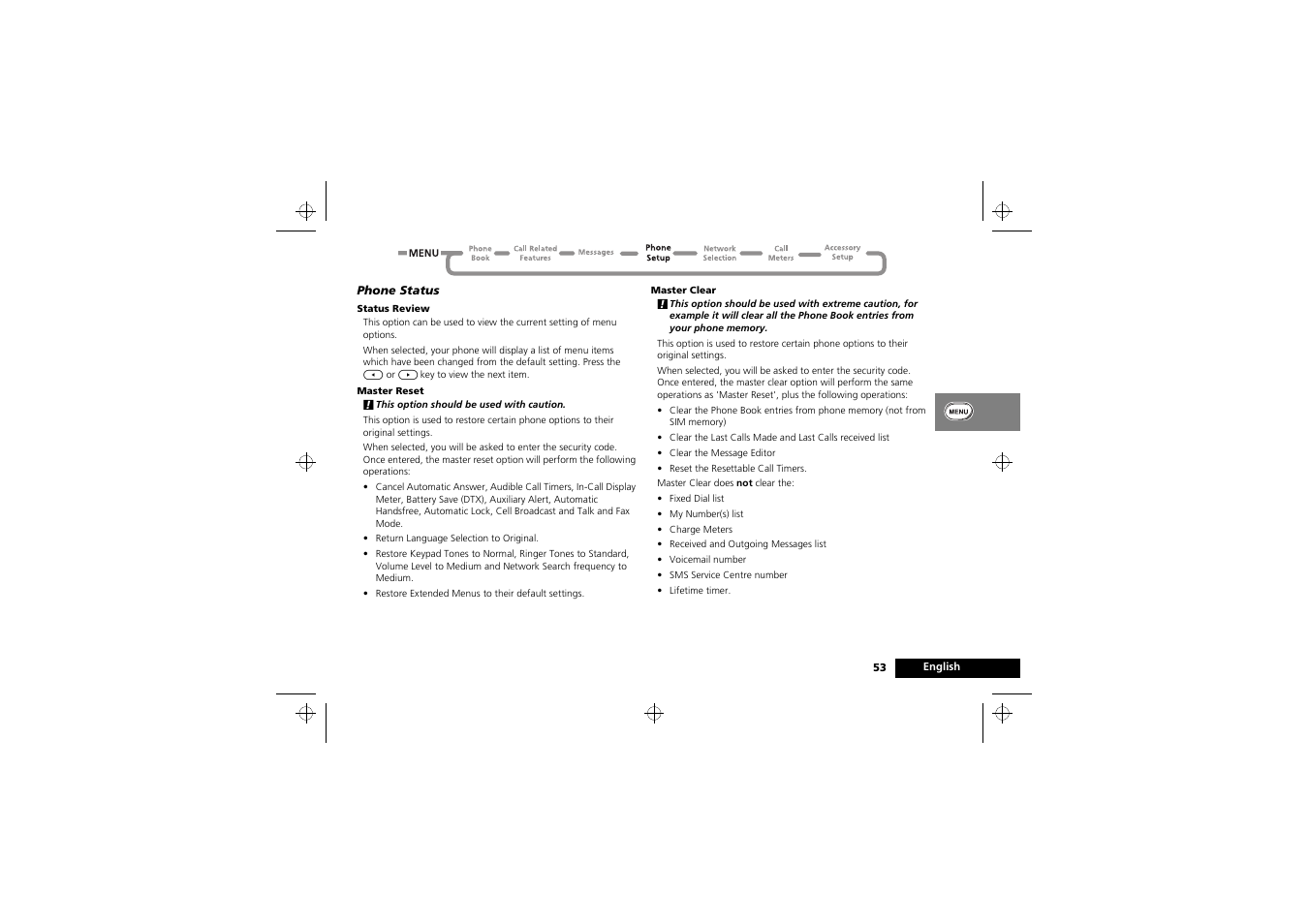 Motorola M3588 User Manual | Page 55 / 76