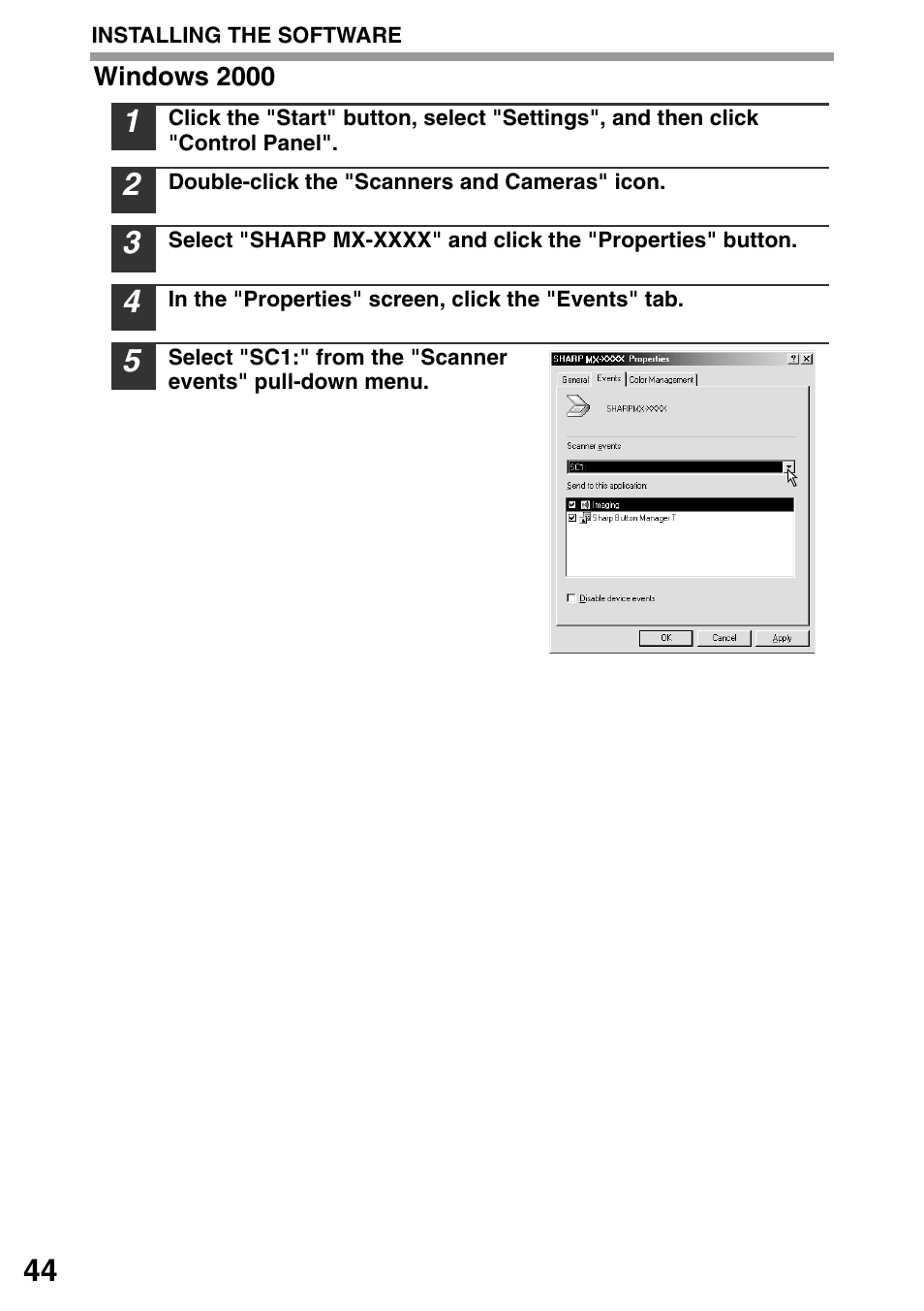 Sharp MX-B201D User Manual | Page 45 / 115
