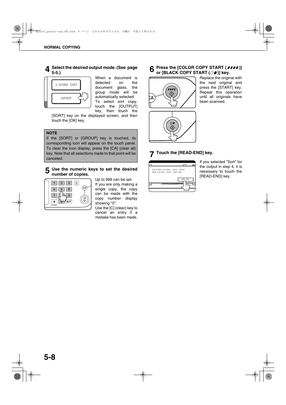 Sharp AR-BC320 User Manual | Page 86 / 140