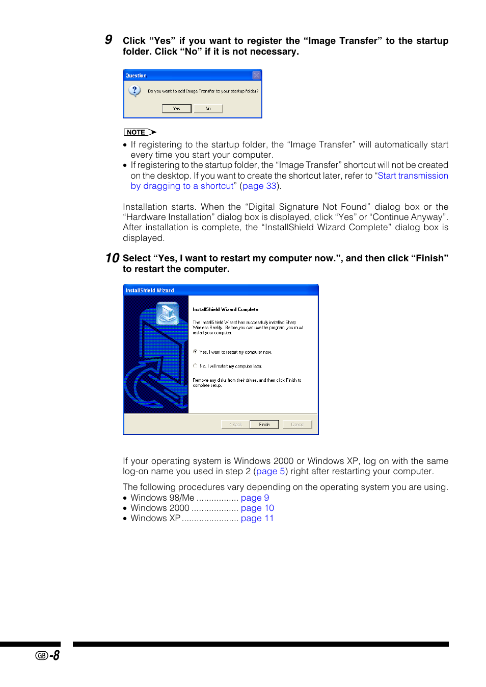 Sharp PG-M25X User Manual | Page 8 / 62