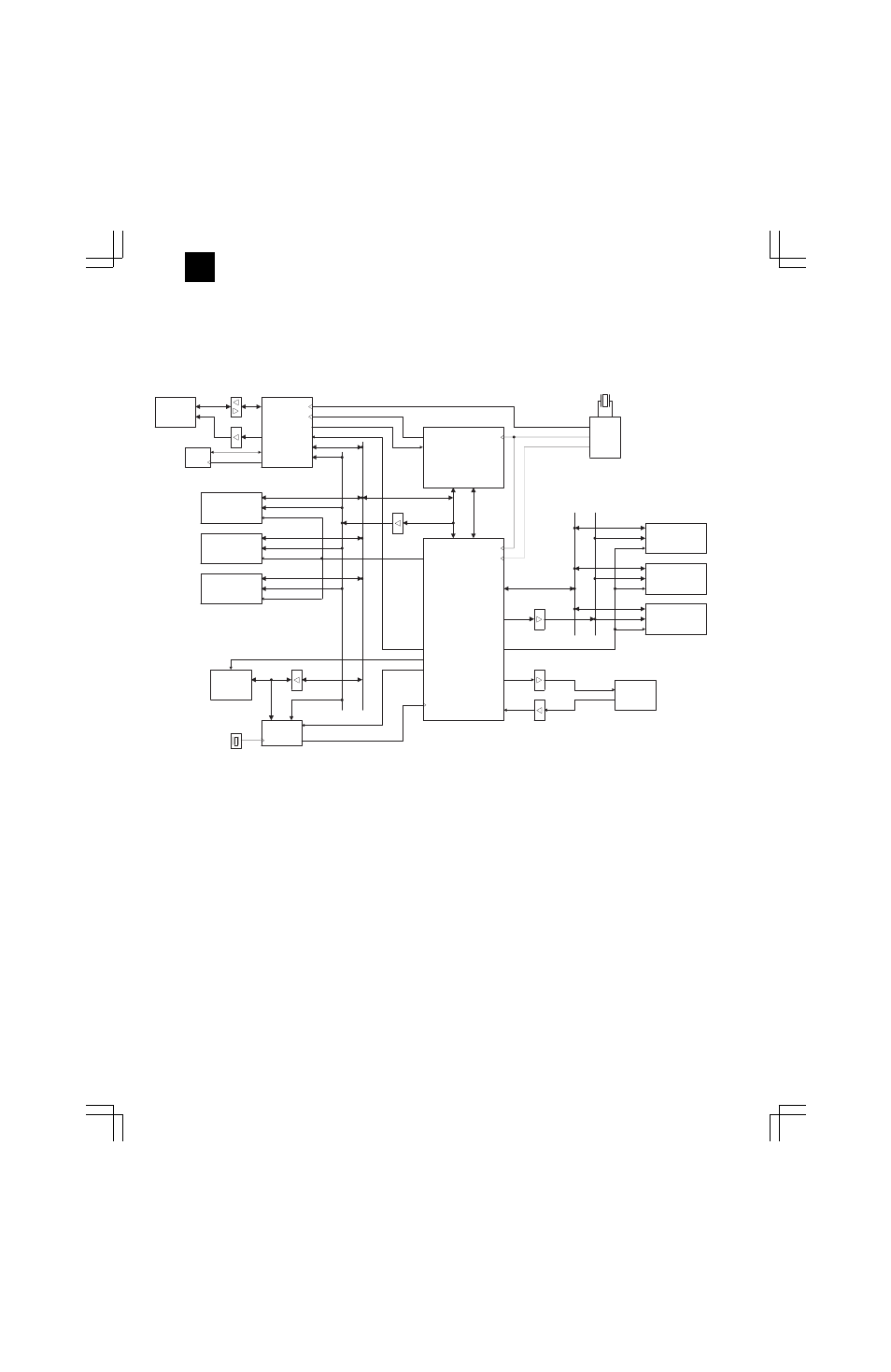 9] circuit diagram, Block diagram | Sharp AR-PB8 User Manual | Page 24 / 32