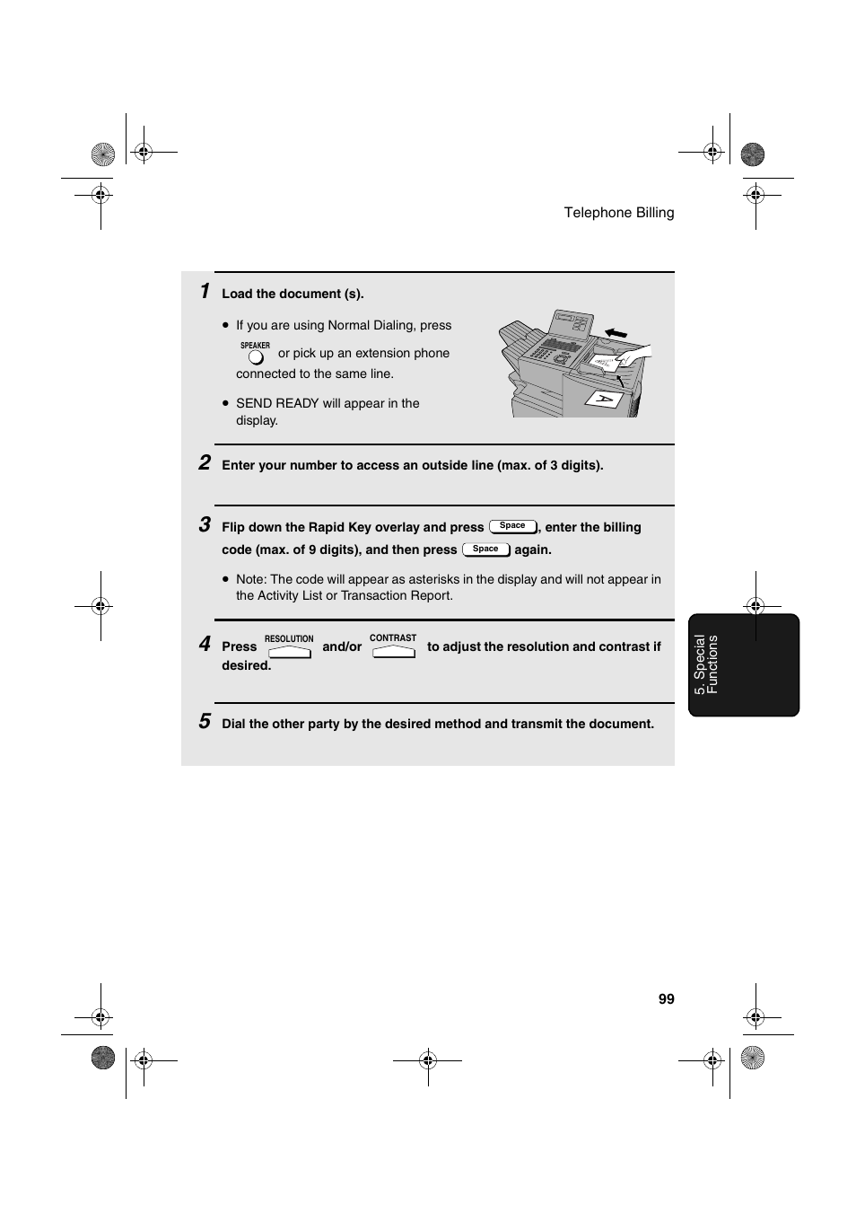 Sharp FO-4400 User Manual | Page 101 / 140