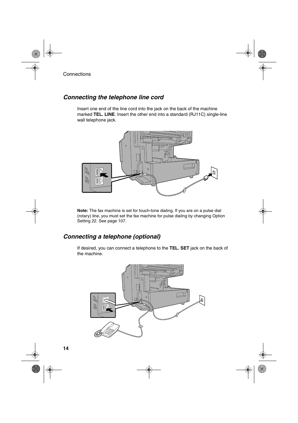 Sharp FO-4400 User Manual | Page 16 / 140