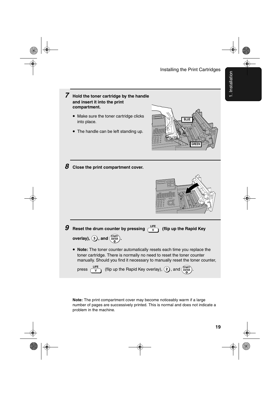 Sharp FO-4400 User Manual | Page 21 / 140