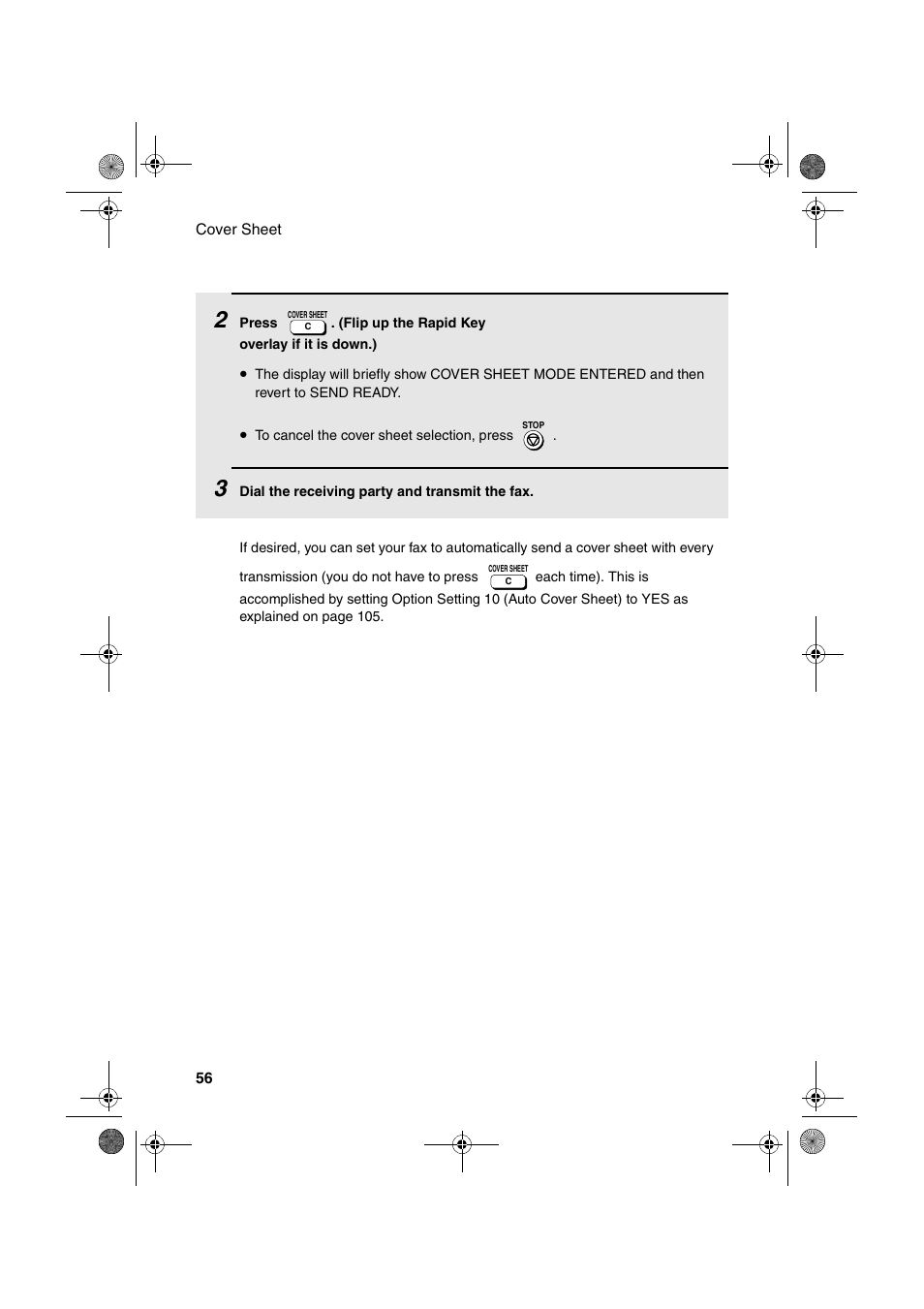 Sharp FO-4400 User Manual | Page 58 / 140