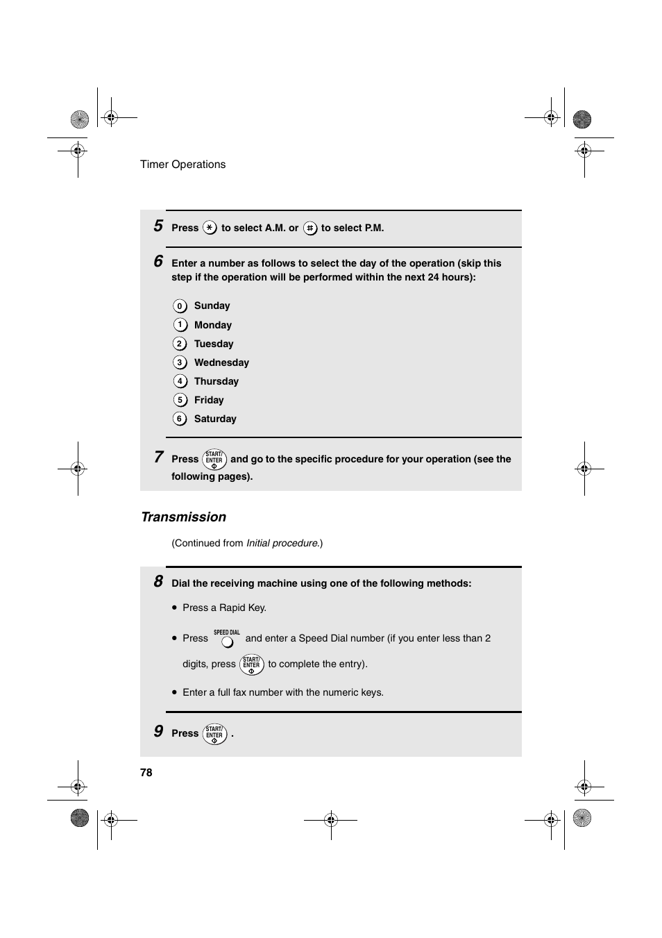 Transmission | Sharp FO-4400 User Manual | Page 80 / 140