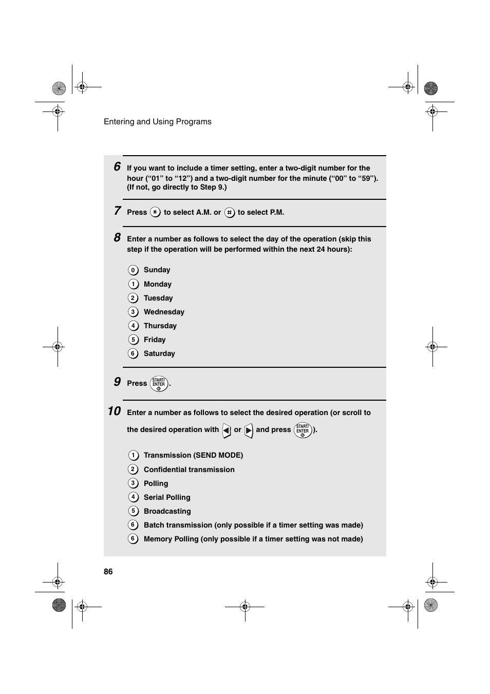 Sharp FO-4400 User Manual | Page 88 / 140