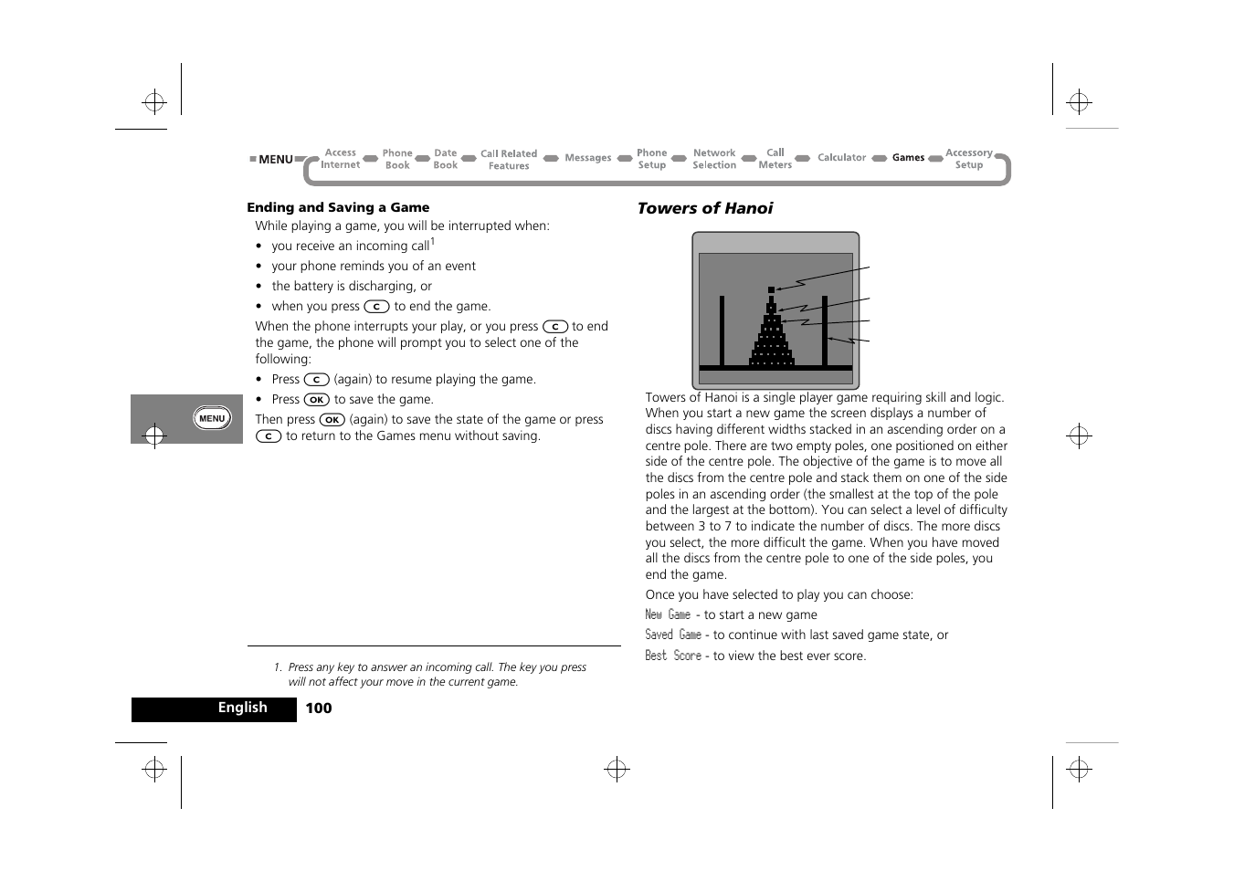 Motorola Timeport 250 User Manual | Page 104 / 128