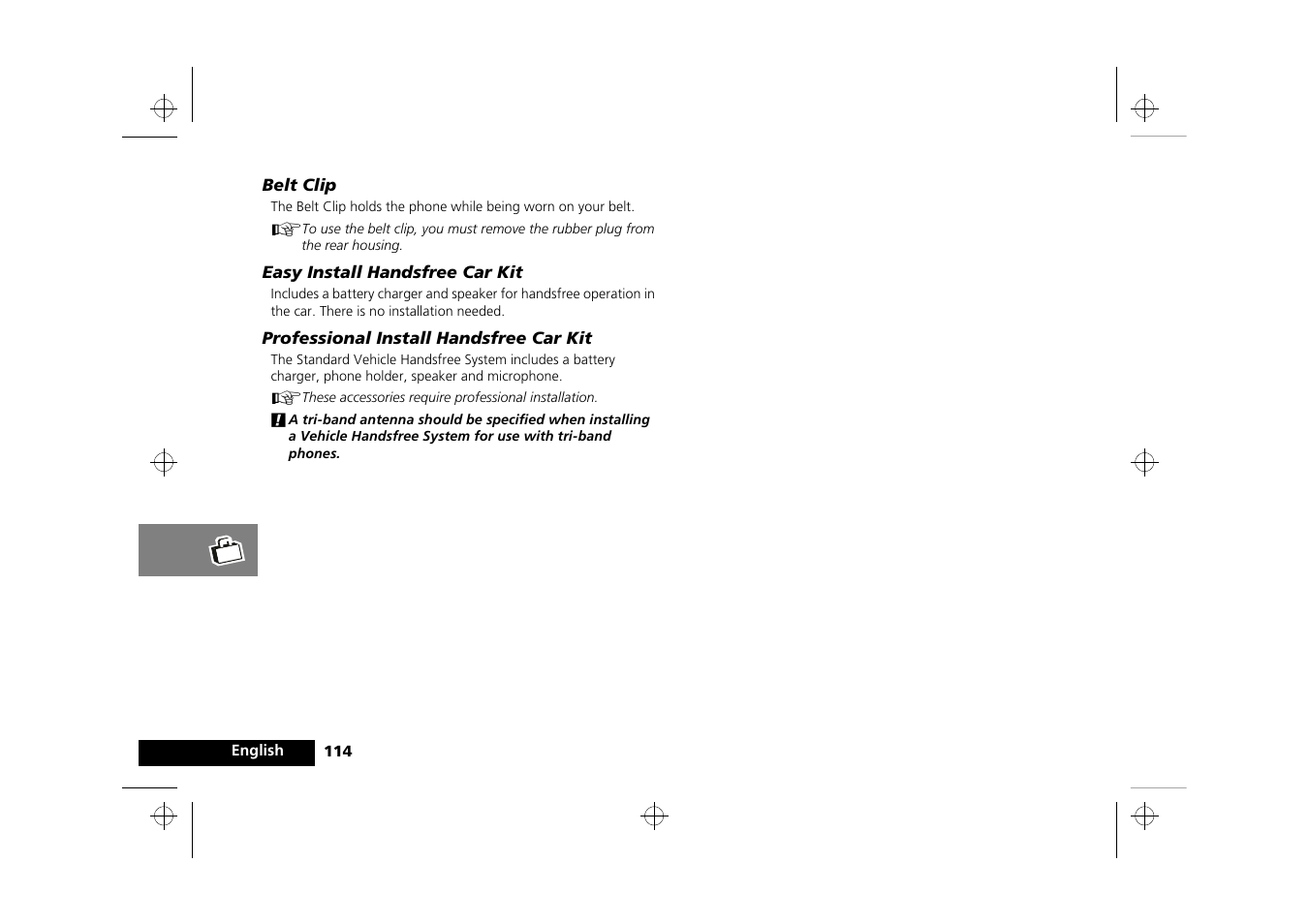 Motorola Timeport 250 User Manual | Page 118 / 128