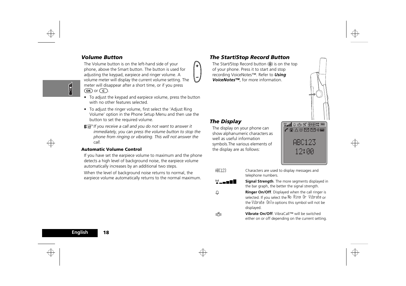 Motorola Timeport 250 User Manual | Page 22 / 128