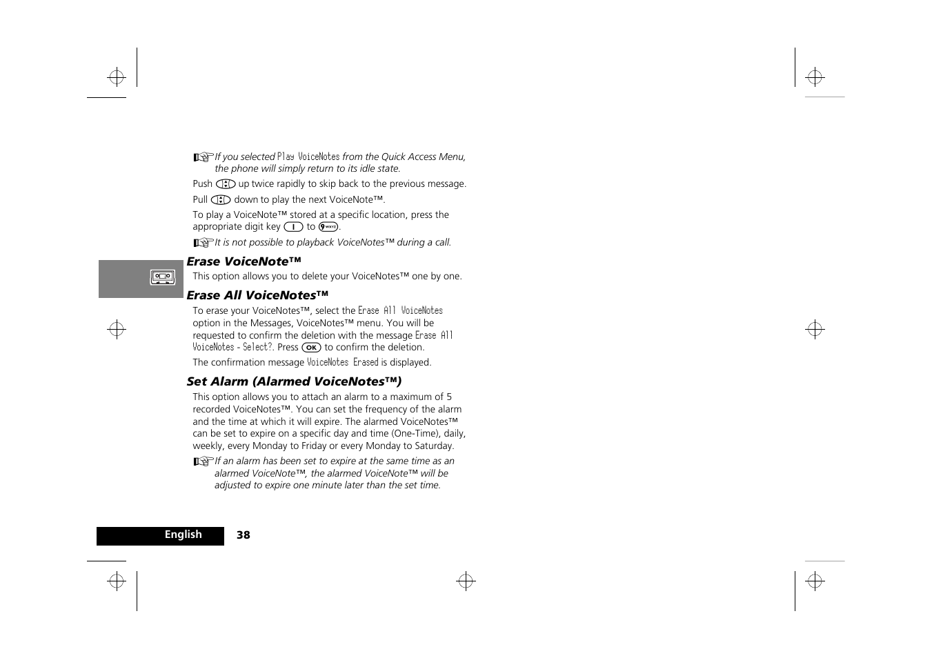 Motorola Timeport 250 User Manual | Page 42 / 128
