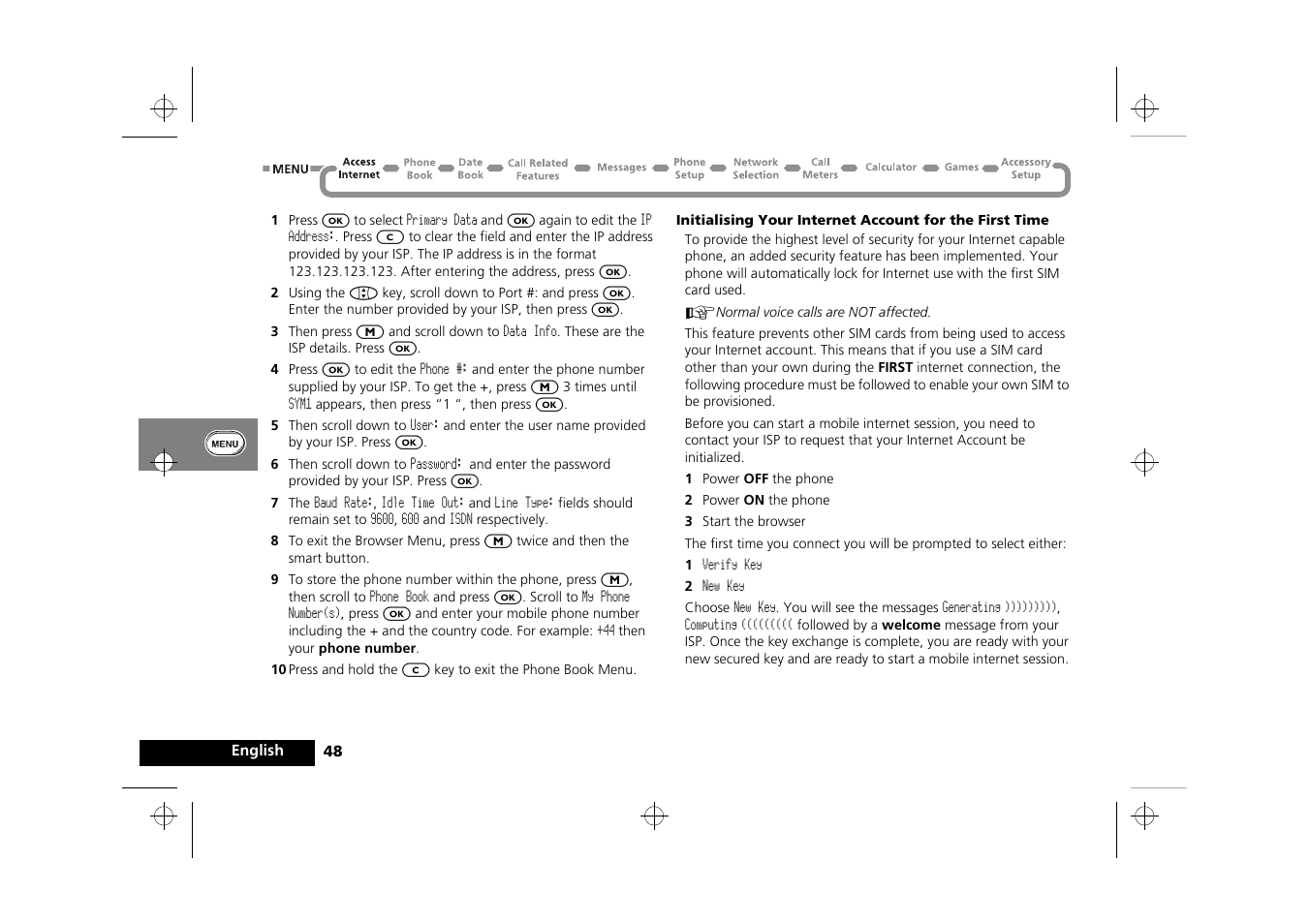 Motorola Timeport 250 User Manual | Page 52 / 128