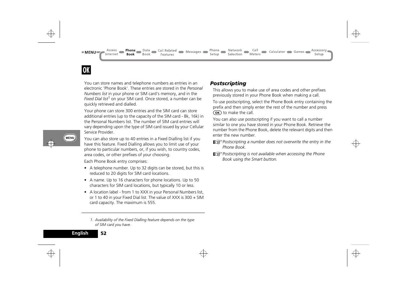 J what is the phone book | Motorola Timeport 250 User Manual | Page 56 / 128