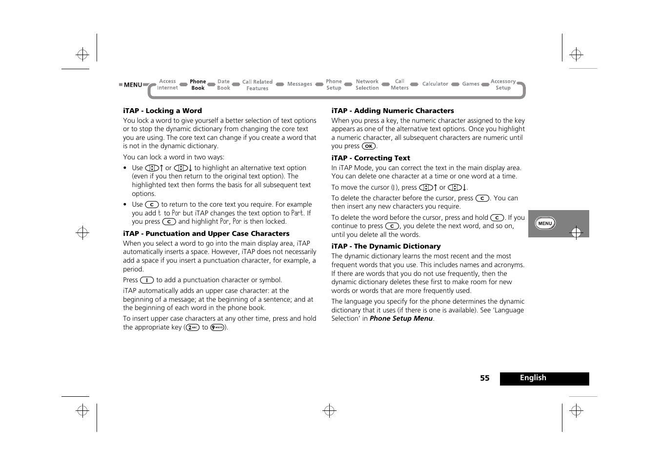 Motorola Timeport 250 User Manual | Page 59 / 128