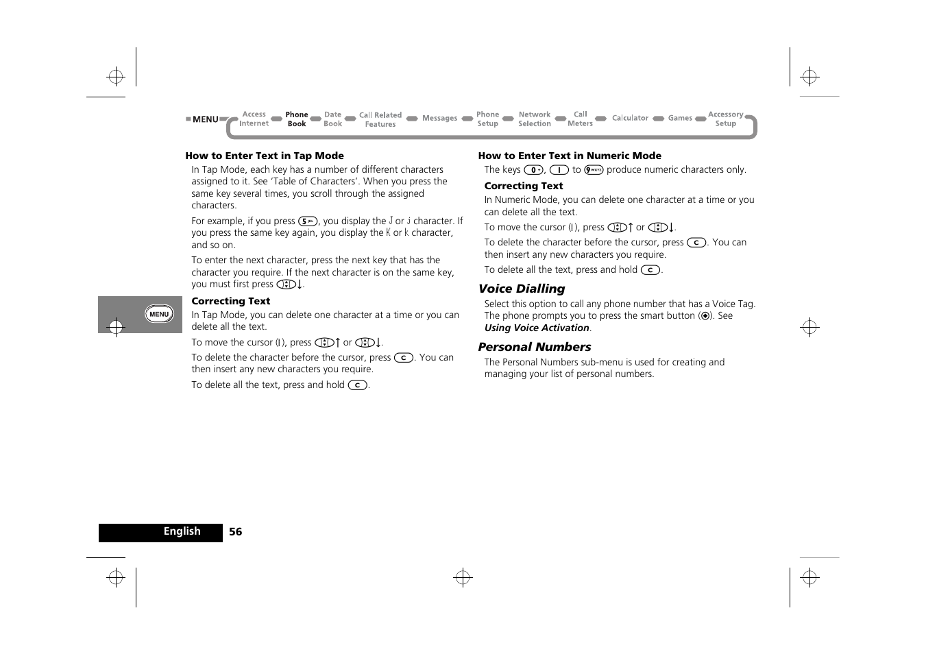 Motorola Timeport 250 User Manual | Page 60 / 128