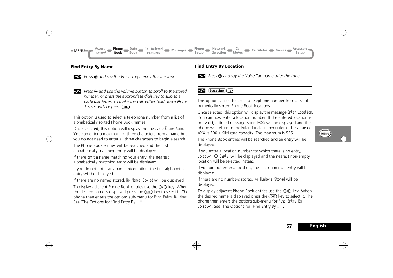 Motorola Timeport 250 User Manual | Page 61 / 128