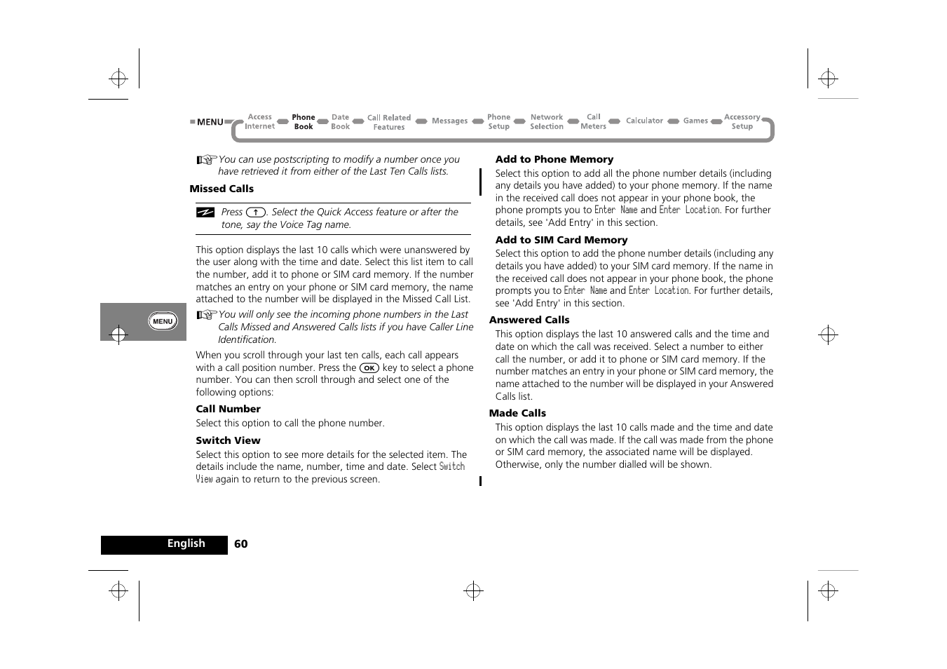 Motorola Timeport 250 User Manual | Page 64 / 128