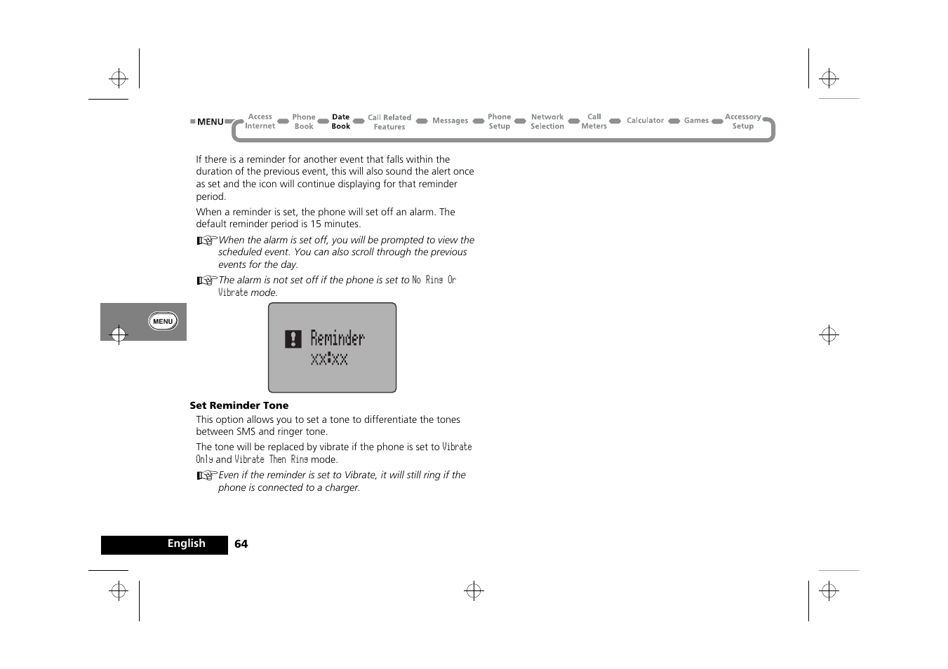 Motorola Timeport 250 User Manual | Page 68 / 128