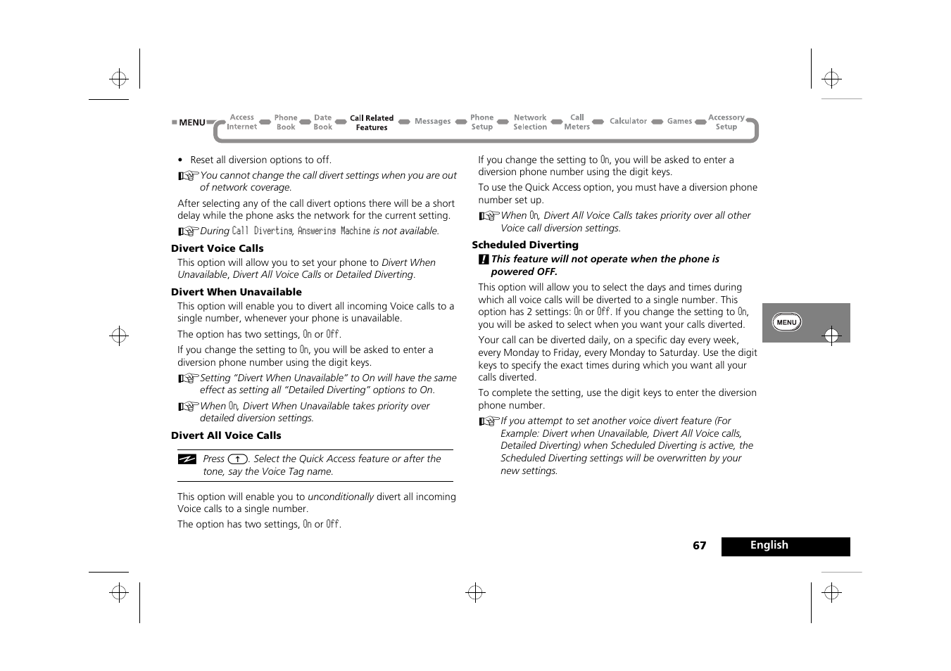 Motorola Timeport 250 User Manual | Page 71 / 128