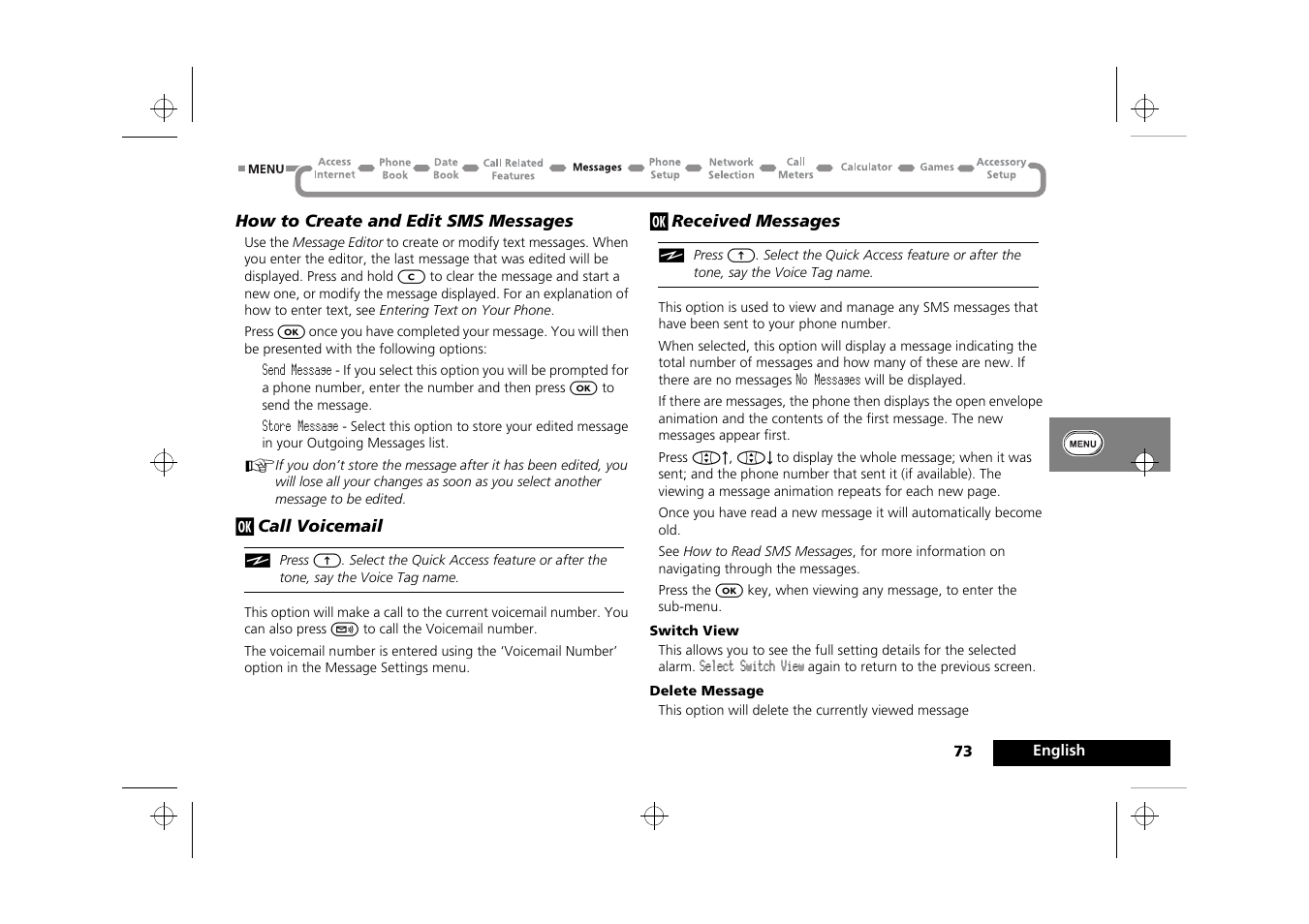 Motorola Timeport 250 User Manual | Page 77 / 128