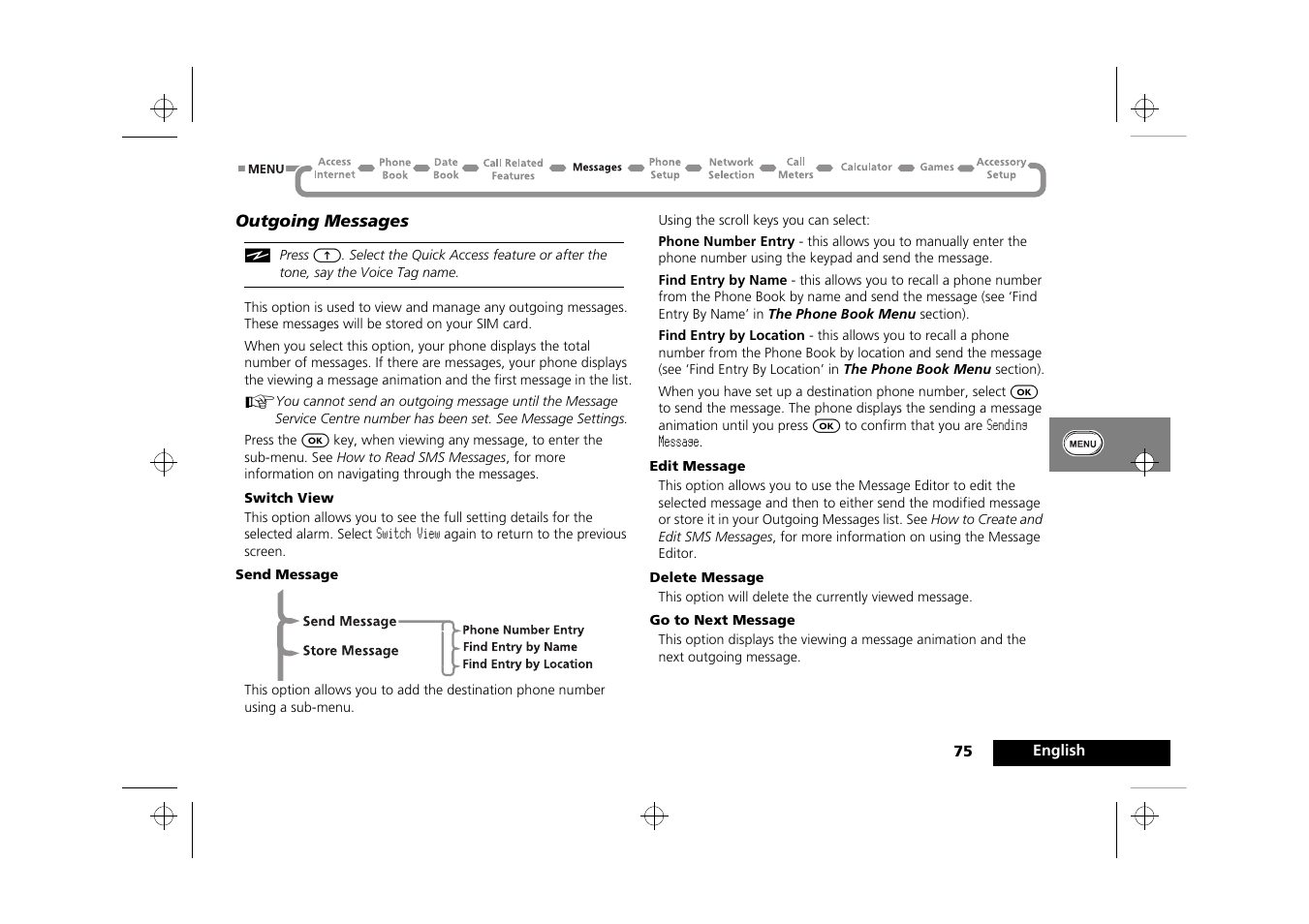 Motorola Timeport 250 User Manual | Page 79 / 128